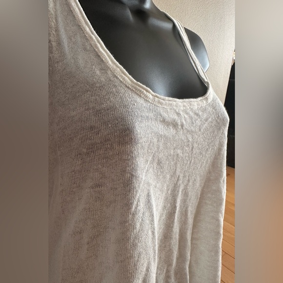 VINTAGE BCBGMaxAzria linen/cotton blend tank • size m - Picture 6 of 11